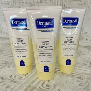 Lot of 3 Eczema Lotion Moisturizing Relief
